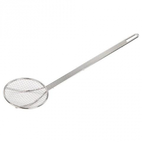 Winco - Wire Skimmer, 6&quot; Round Nickel-Plated