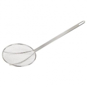 Winco - Wire Skimmer, 9&quot; Round Nickel-Plated