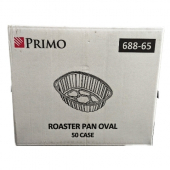 Primo - Roaster Pan, 18.5x14 Aluminum Extra Large Oval, 50 count