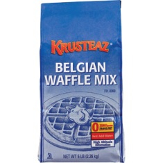 Krusteaz - Belgian Waffle Mix, 6/5 Lb