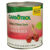 Carbotrol - Sweet Cherries, Dark Pitted, 6/105 oz