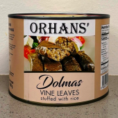 Orhans&#039; - Dolmas, Vine Leaves Stuffed with Rice, 6/4.2 Lb