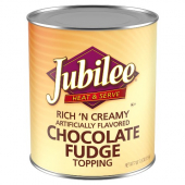 Jubilee - Chocolate Hot Fudge Topping, 6/10
