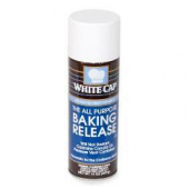 White Cap Liquid Baking Release Pan Spray, 6/14 oz