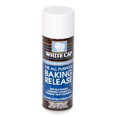 White Cap Liquid Baking Release Pan Spray, 6/14 oz