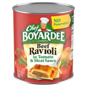 Chef Boyardee - Ravioli with Tomato and Meat Sauce, 6/108 oz