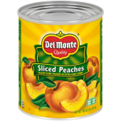 Del Monte - Sliced Peaches in Extra Light Syrup, 6/105 oz