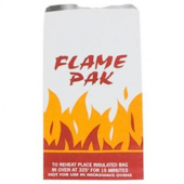 Bagcraft - Foil Insulated Bag, 1/2 Gallon Flame Pak Design, 6x4.75x14