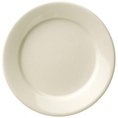 Libbey - Porcelana Cream Rolled Edge Plate, 9&quot;  Porcelain, 24 count