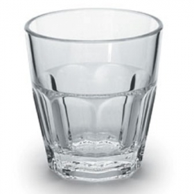 Encore - Elite Rocks Tumbler, 5.5 oz Clear Plastic