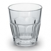 Encore - Elite Double Rocks Tumbler, 12 oz Clear Plastic