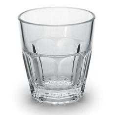 Encore - Elite Double Rocks Tumbler, 12 oz Clear Plastic