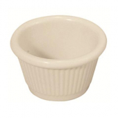 Winco - Fluted Ramekin, 1.5 oz Bone Melamine