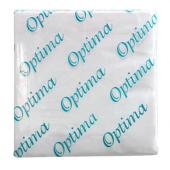 Allied West - Optima Premium Dinner Napkin, 2-Ply 1/4 Fold, 14.4x17 White