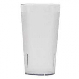 Cambro - Colorware Tumbler, 12.6 oz Clear Pebbled Plastic