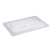 Omcan - Food Storage Container Lid, Fits 12x18 Container, PC Clear Plastic, each