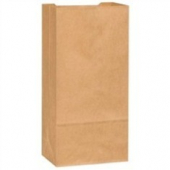 Paper Bag, #8 Brown/Kraft, 6x4x12, 500 count