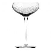 Libbey - Renewal Crosshatch Coupe Glass, 9 oz, 12 count