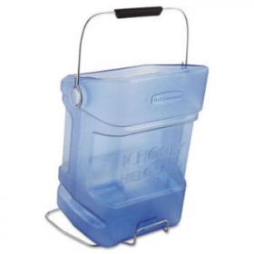 Rubbermaid - Ice Tote, 5.5 Gallon Blue Plastic with Handle