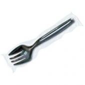 Emi Yoshi - Essentials Serving Fork, 8.5&quot; Black Plastic