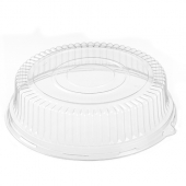 Polar Pak - Ebony Catering Tray Dome Lid, 16&quot; Clear PETE, 4&quot; Height, 50 count