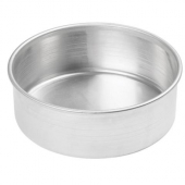 Winco - Layer Cake Pan, 8x3 Aluminum