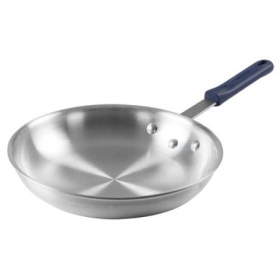 Winco - Fry Pan, 12" Gladiator Aluminum with Natural Finish and Sleeve