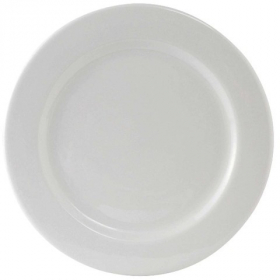 Tuxton - Alaska Plate, 6.25" Porcelain White, 36 count