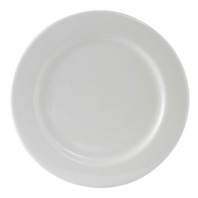 Tuxton - Alaska Plate, 7.5&quot; Porcelain White, 36 count