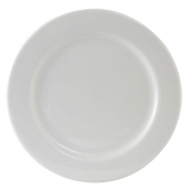 Tuxton - Alaska Plate, 10.5&quot; Porcelain White, 12 count