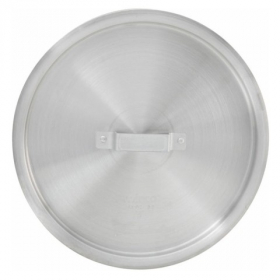 Winco - Stock Pot Cover, Fits 40 Qt Pot, Elemental Aluminum, each
