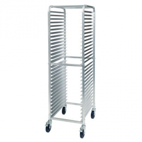 Winco - Pan Rack, Aluminum with 30 Tiers and Brakes, 2&quot; Spacing, each