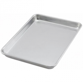 Winco - Bun Pan, 1/4 Size Closed Bead Aluminum, 9.5x13