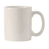 Tuxton - AlumaTux C-Handle Mug, 12 oz Pearl White, 24 count