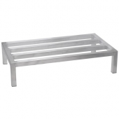 Winco - Dunnage Rack, 14x48x8 Aluminum, Holds up to 900 Lbs