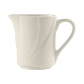 Tuxton - San Marino Creamer, 5 oz Pearl White, 12 count