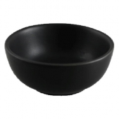 Vertex China - Ventana Mini Bowl, 2 oz Matte Black, 72 count