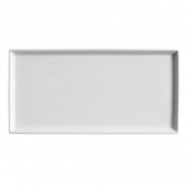 Palate &amp; Plate - Platter, 11.5x6.5 Stackable White Porcelain, 12 count