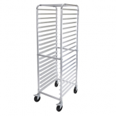 Winco - Bun Rack, 20 Tier with 3&quot; Spacing, Welded Aluminum for Sheet Pans