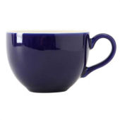 Tuxton - Cappuccino Cup, 12 oz Cobalt/Eggshell, 36 count