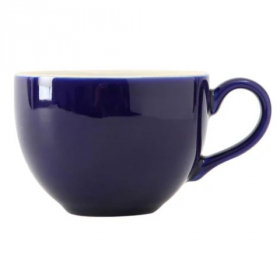 Tuxton - Cappuccino Cup, 12 oz Cobalt/Eggshell, 36 count