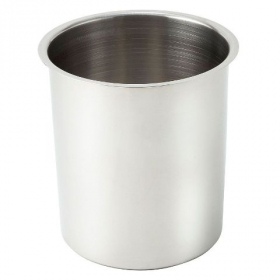 Winco - Bain Marie Pot, 4.25 Quart Stainless Steel