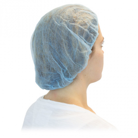 Bouffant Cap, 21&quot; Blue, 1000 count