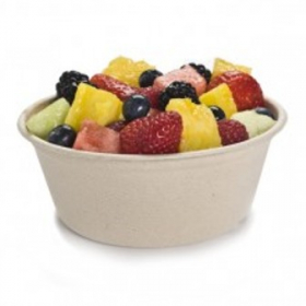 Primo - Bowl, 16 oz Round Bagasse, 1000 count