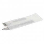 Silverware Paper Bag, 2.75x10 White