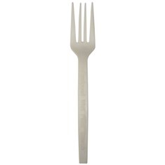 Primo Earth - Fork, White Heavy Weight Bio-Based, 1000 count