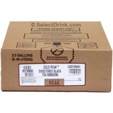 Gold Peak Sweetened Black Iced Tea, 2.5 gal Bag in a Box