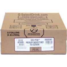 Gold Peak Unsweetened Black Iced Tea, 2.5 gal Bag in a Box
