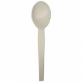 Primo Earth - Soup Spoon, White Heavy Weight Bio-Based, 1000 count