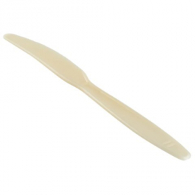 Karat Earth - Wrapped Knife, Natural Heavy Weight Bio-Based, 1000 count